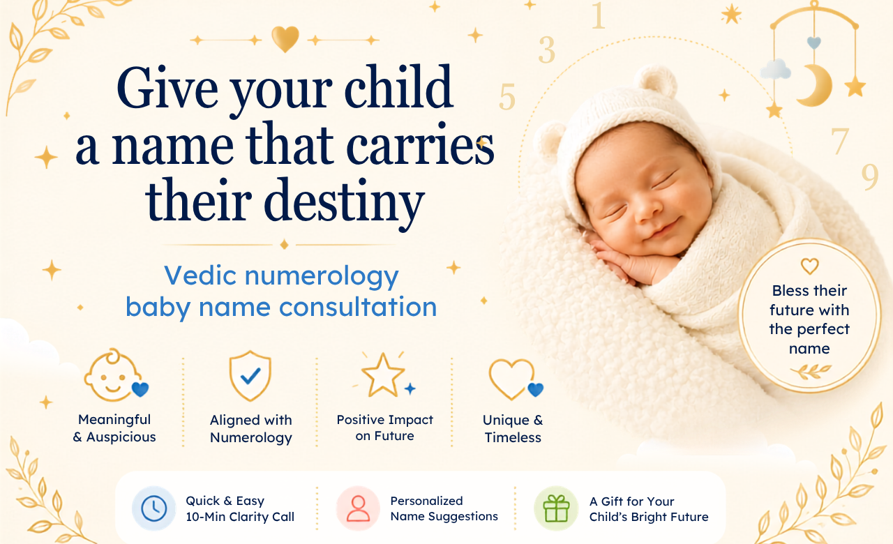 Baby Name Numerology by Arkah Astro